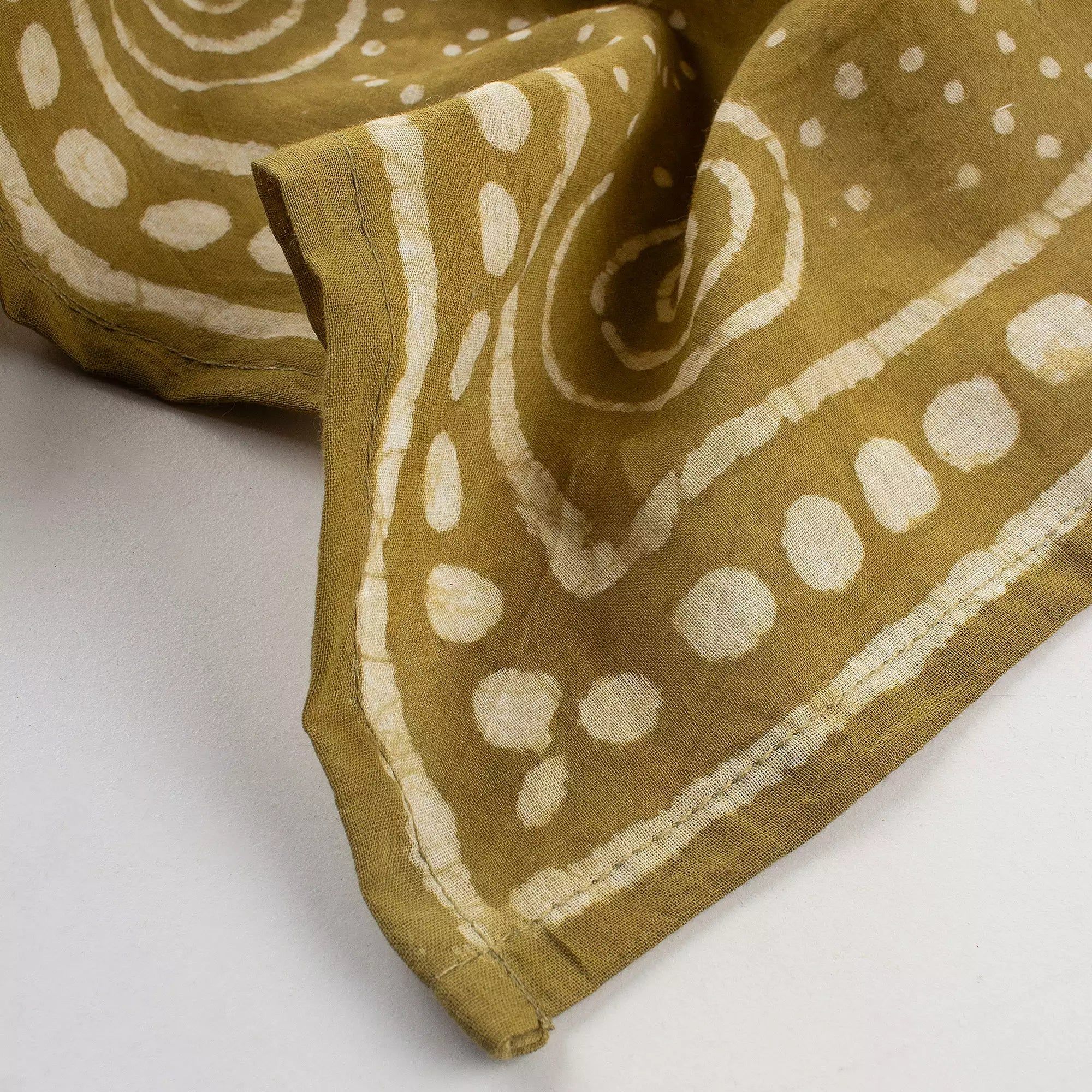 Hand Block Printed Cotton Bandana Multi-Purpose 627